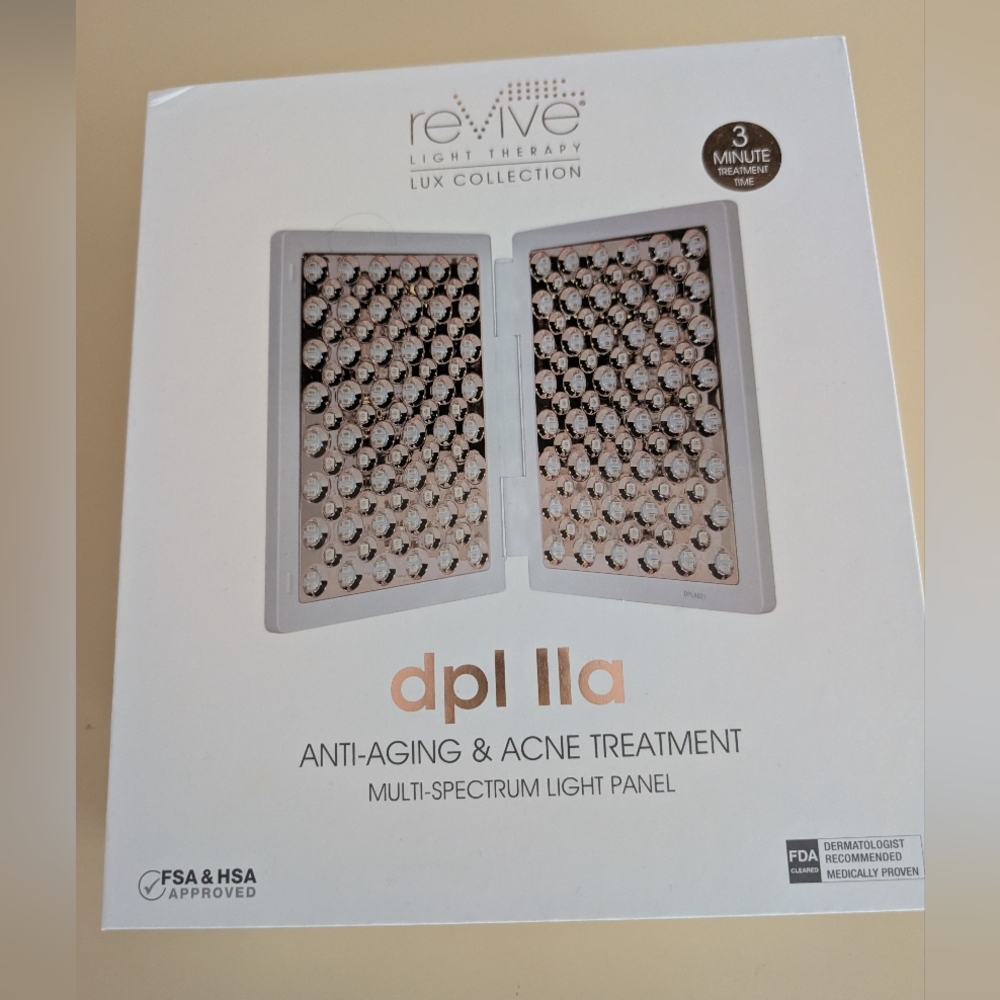White LED Skincare Tool for Anti-Aging and Acne